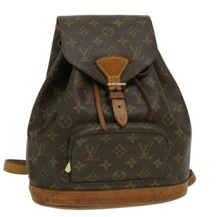 Louis Vuitton Vintage, Pre-owned Montsouris Bag Bruin, Dames, Maat:ONE Size