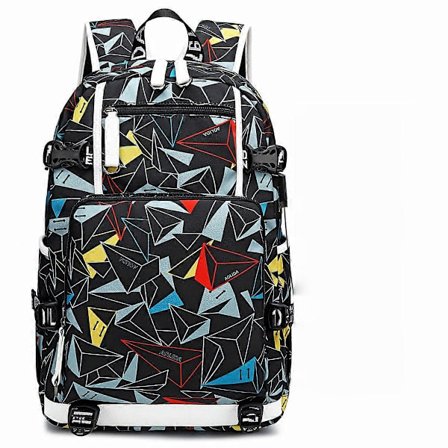 Urban Street Vettähylkivä Kannettavan Tietokoneen Reppu - Eco Sublimaatiopainettu Koululaukku Teineille, Unisex College Päiväreppu -HK819