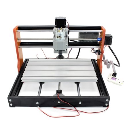 CNC-fräs, 3-axlig kontroll, högvarvig spindel,Lägg till normal offline, Med 5,5W laser