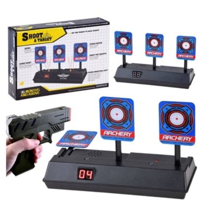 Electronic Target for Children - Target Shooting with Three Goals