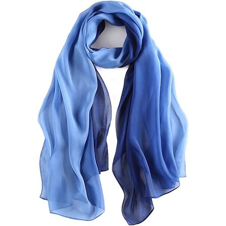 Siden Scarf Dam Kvinnor 100% Siden Scarves Lätt Elegant Gåvor