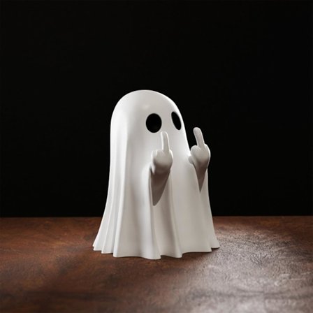 Halloween Dekoration, Spøgelse Resin Langfinger Figur