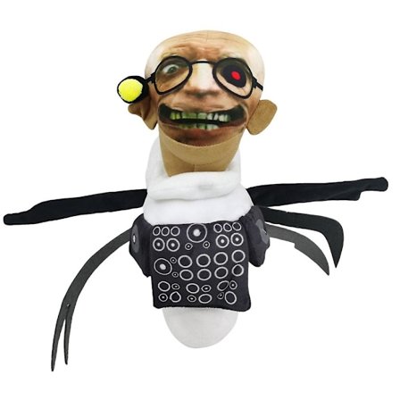 Skibidi toalett plyschleksak, toalettman plyschfigur docka plyschdjur födelsedag julklapp till barn vuxna fans