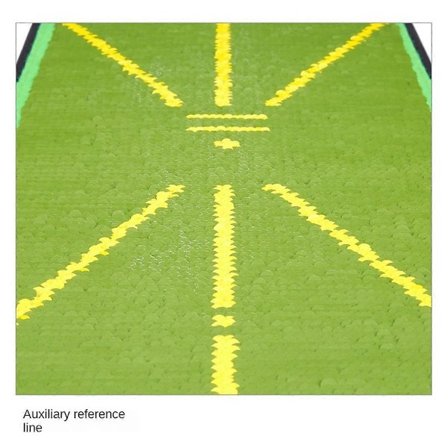 Golf Treningsmatte Swing Deteksjon Treffe Ball Spor Retningsmatte