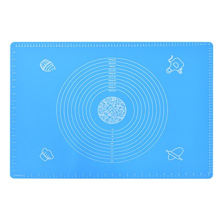 Non-Stick Måttband Silikon Knådmatta Halkskydd Värmebeständig Matta Platsmatta för Hushållsbakningsverktyg