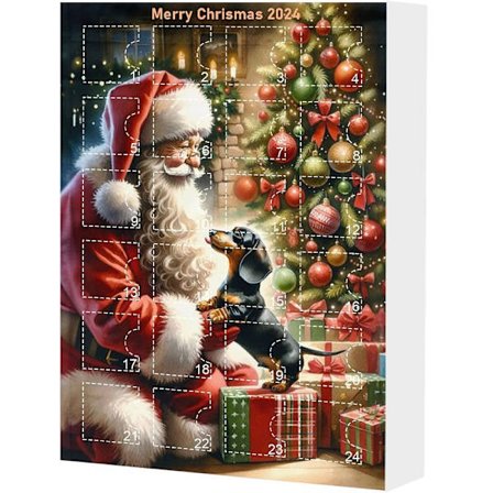 Ny 2024 Dachshund Julkalender