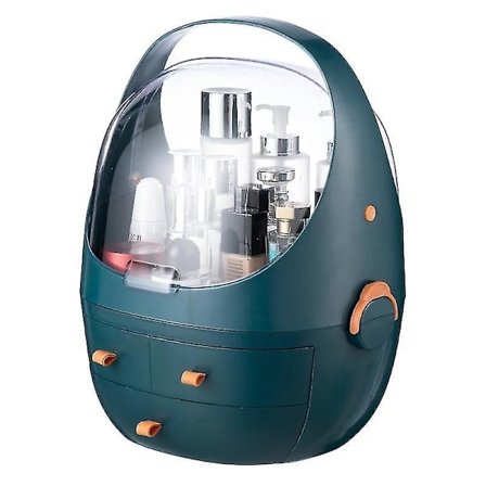 Vanntett stor oppbevaringsboks for kosmetikk til baderom for kvinner