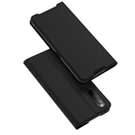 Xperia 10 Iv Flipfodral Smooth Kortfack Svart