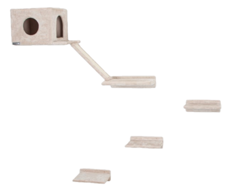 KerblPet - Klatrevegg Mont Blanc Beige - Katt - Kloretre og kloremøbler - Kloremøbler og kloretønner - ZOO.no