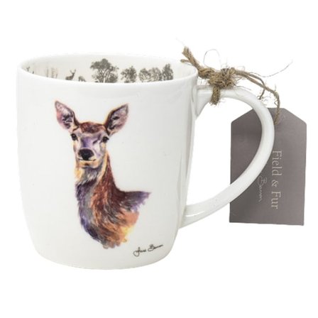 Jane Bannon Felicity Mug En Storlek Vit/Brun