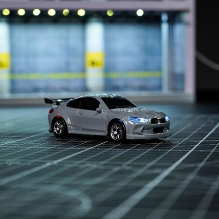 2025 Uusi 1/64 Rc Auto Pöytäkone Kaukosäädin Autolelu Stunt Kaukosäädin Drift Auto Rc Mini Racing 2,4g Simulaatiolelu Malli Gif