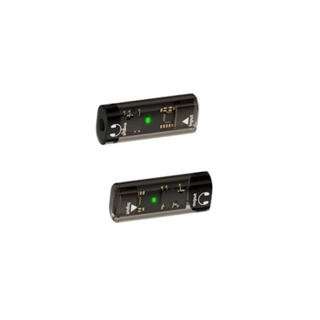 3,5 mm naar USB-C -adapter (2 kpl) digitaal DAC 16bit/48KHz, korkealaatuinen ääni Transparent+Black