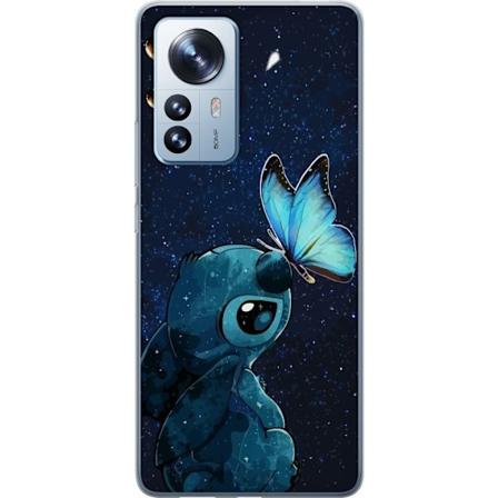 Xiaomi 12 Pro Genomskinligt Skal Stitch fjärill