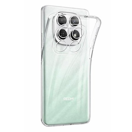 Suojakuori Xiaomi Redmi Note 15 4G/5G - Silikoni Geeli TPU Läpinäkyvä Pehmeä Ultra Ohut Phonillico