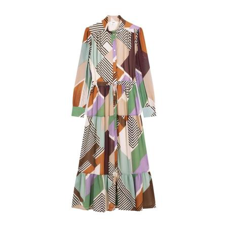 Suncoo, Maxi Dresses Beige, Dames, Maat:S