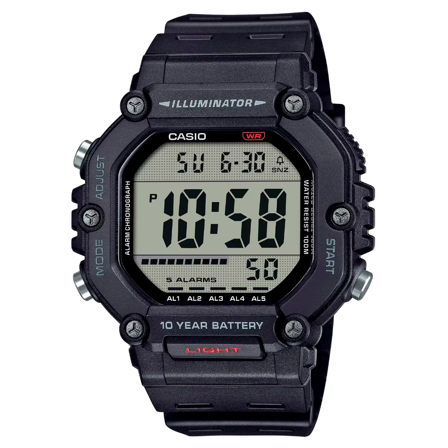 Casio M's Timeless Collection Ae-1600H-1Avef Black