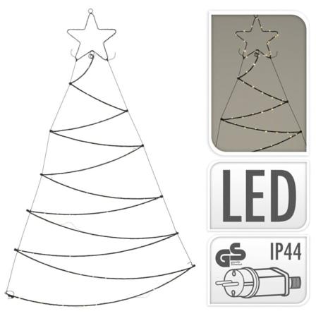 Ambiance Julgran Med 125 Led 110 Cm Svart