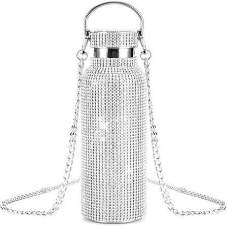 Bling Diamond Termospullo, Glitter-vesipullot - Ruostumaton Teräs