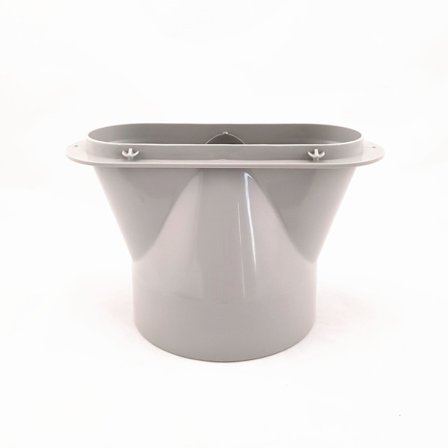 Mobil Luftkonditionering Tillbehör Avgasrör Adapter för Portabel Luftkonditionering Slang Jämna Beslag Lätt att Använda 130mm Frisk Luft Beslag