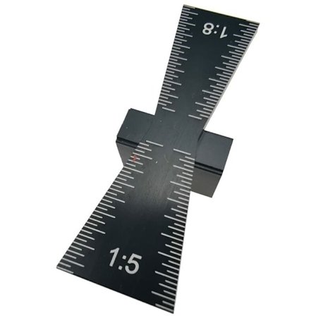 Dovetail Marker Markering Tapphul Gauge