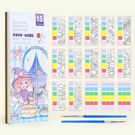 Pocket Akvarel Malebog Graffiti Billedbog 04 04