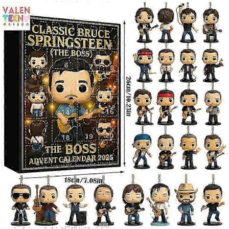 2025 "The Boss" Bruce Springsteen Jul Överraskningsbox Akryl Hängande Dekoration