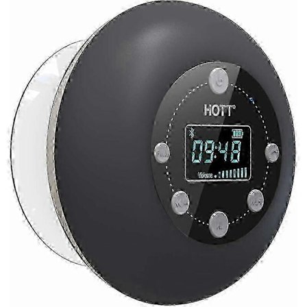 Dusjradio Bluetooth 5.0 Vanntett Høyttaler Trådløs Baderomsmusikk