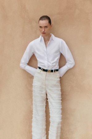Malina - Calisa shirt - 32 - White