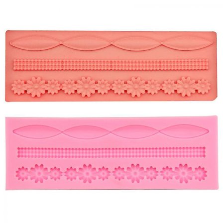 Lace Wave Cake Dekoration Form