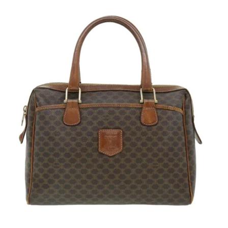 Celine Vintage, Pre-owned Leather Handbag Bruin, Dames, Maat:ONE Size,leer