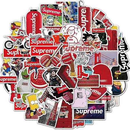 100-delt cool stickerpakke, trendy vandtætte klistermærker, vinylklistermærker til vandflasker, bærbare computere, bagage, guitarer, telefoner og