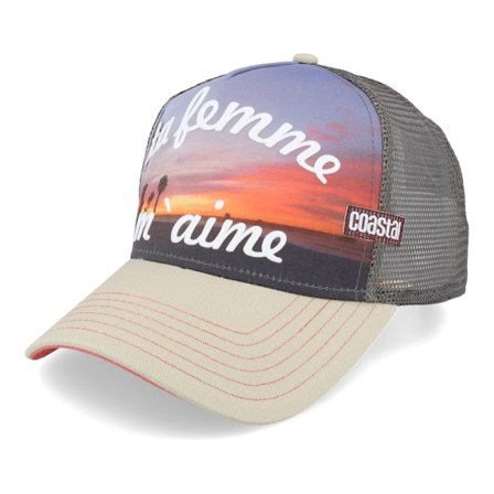 Coastal - Multi trucker Boné - Ta Femme Multi Coastal Trucker @ Hatstore
