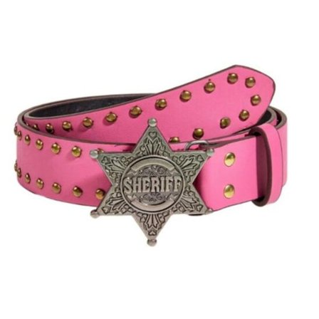 Nit dekorativt bälte Modebälte ROSE RED