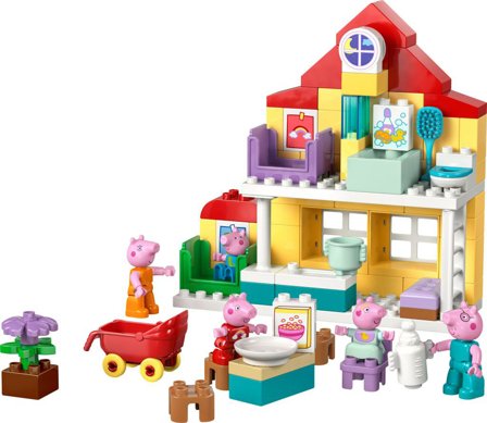 LEGO-DUPLO Peppa Pig Hus 10467-LEGO DUPLO Peppa Pig Hus 10467-LEGO-LEGO