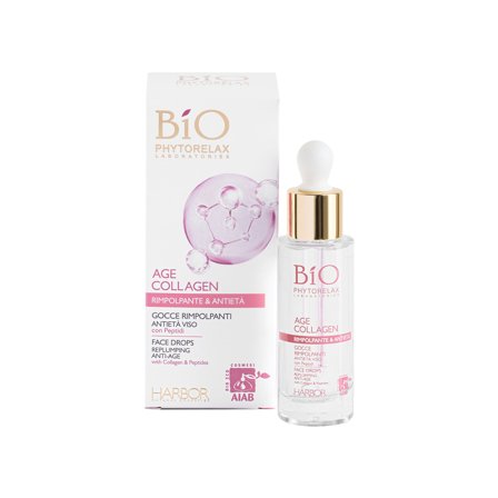 Phytorelax Age Collagen Gocce Rimpolpanti Antietà Viso 30ml - Siero viso antirughe