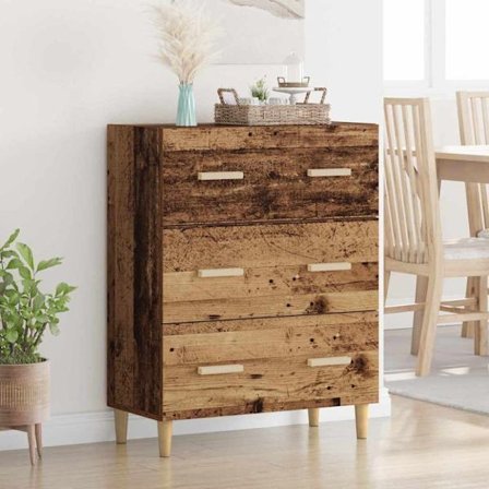 Sideboard Gammalt trä 69,5 x 34 x 90 cm Konstruerat trä