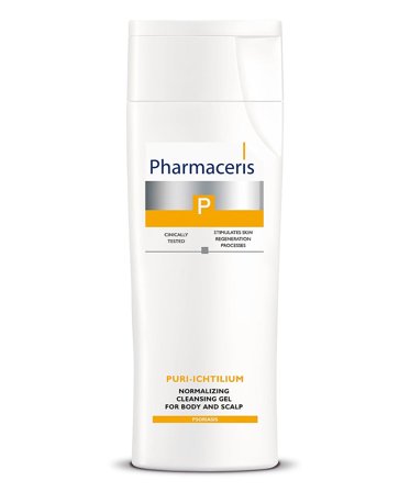 Pharmaceris Puri-Ichitilium- Beroligende rensegel til tør og skællende hud 225 ml, Skincare, Shampoo & Hårpleje, Hovedbundspleje