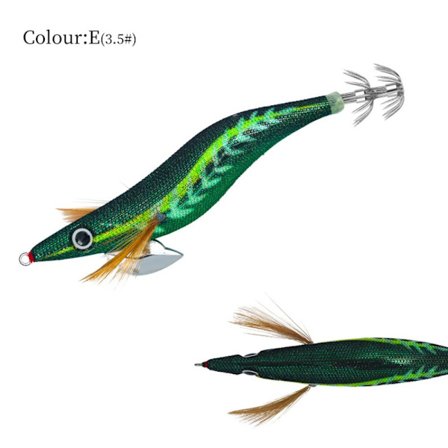 vævet blækspruttekrog Octopus Bait E E