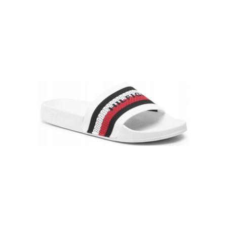 Tøffel Tommy Hilfiger XM0XM01977YBR Hvid 41