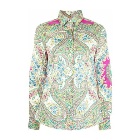 Etro Shirt Rød, Dame Skjorter