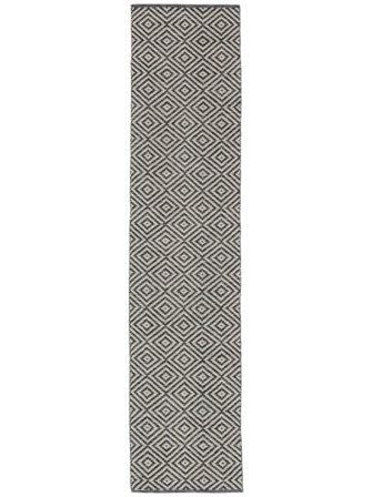 Solveig Sort/Hvid Lille Tæppe