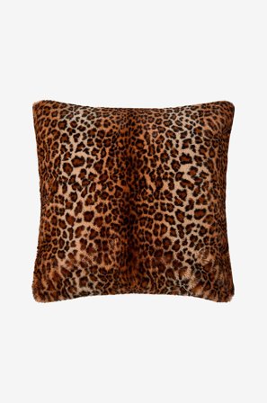 Skinnwille - Kudde Leo 65x65 cm - Flerfarvet - Pyntepuder & pudebetræk - 65X65 - Fra Homeroom