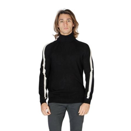 Antony Morato, Turtlenecks Zwart, Heren, Maat:ONE Size