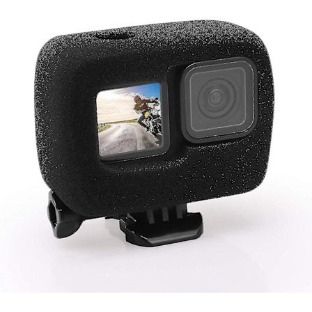 Windslayer-suoja GoPro 10 Hero 9:lle - Tuulen aiheuttaman melun vähentävä sieni, videon vaimennin, kotelo
