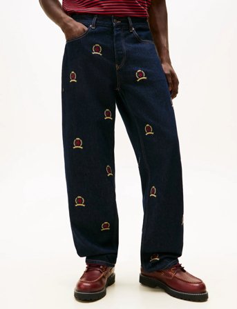 Tommy Jeans Jaimie Rlxd Str Cr Cbf Ei6059 - Navy - 32 x 32