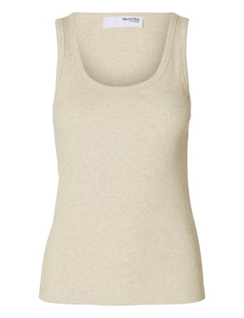 Selected | Slfanna U-Neck Tank Top Noos | XS