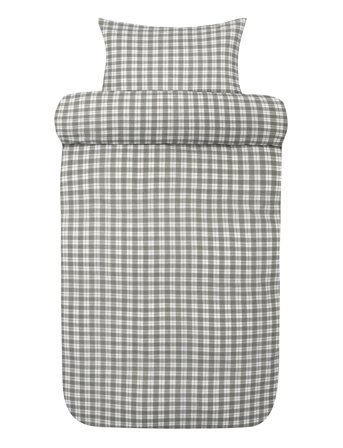 Høie of Scandinavia Kyrre Sæt Dæmpet Grøn - Khaki green - 140X200/60X63CM