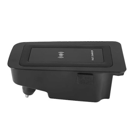 Trådløs biloplader induktionsplade til XC90 S90 V90CC S60 XC60 2015-2022 15W hurtigopladende telefonholder