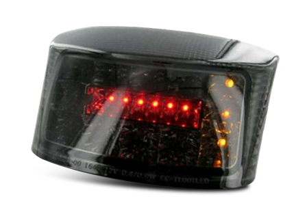 V-Parts Integrerade Blinkers LED Bakljus - Yamaha Original 50 2004-2011