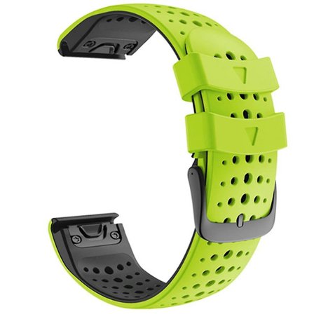 Ersättningsarmband för Garmin Fenix 5 5Plus 6 6Pro 7, 22mm silikonarmband för smartklocka